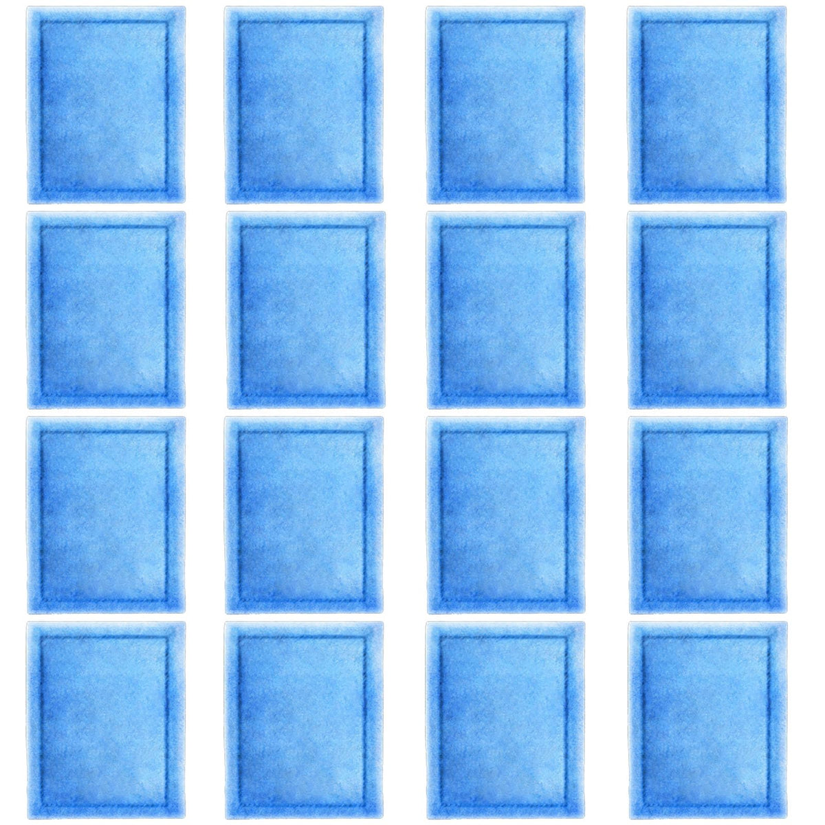 Yonice 16-pack aquarium filter cartridge bundle for reliable replacement and filtration.
