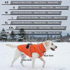 Yoochee dog coat elastic abdomen band ensures comfortable, pressure free fit