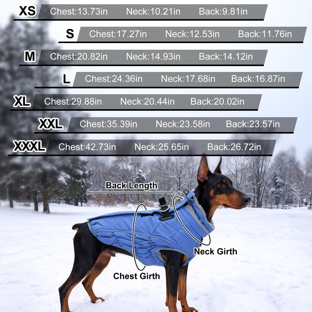 Yoochee dog coat with reflective strips improves nighttime visibility and safety.