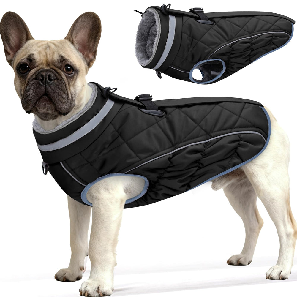 Yoochee dog coat waterproof exterior keeps your dog dry in rain