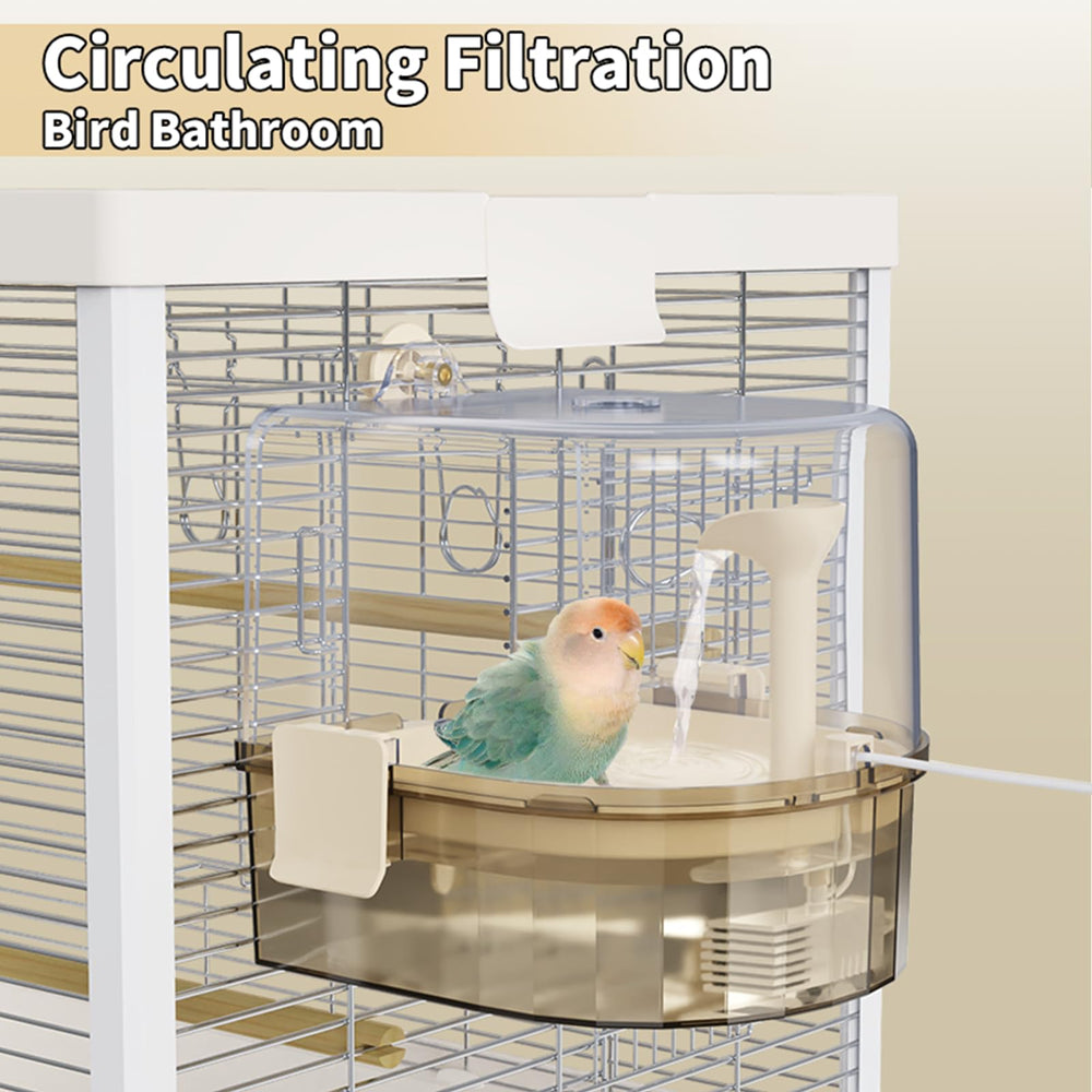 YOOSO WING advanced filtration system ensures cleaner bath water