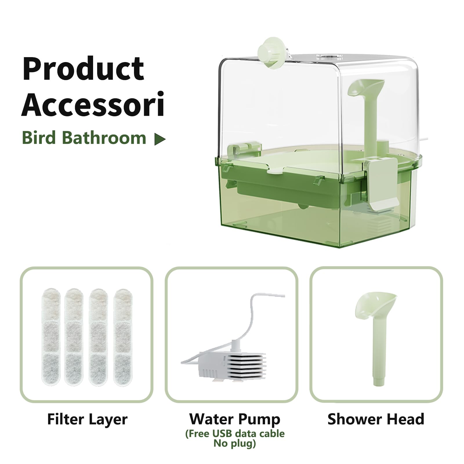 YOOSO WING bath can be mounted or placed on a surface for flexibility