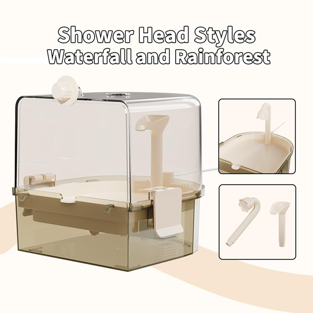 YOOSO WING durable ABS plastic bath with clear tank
