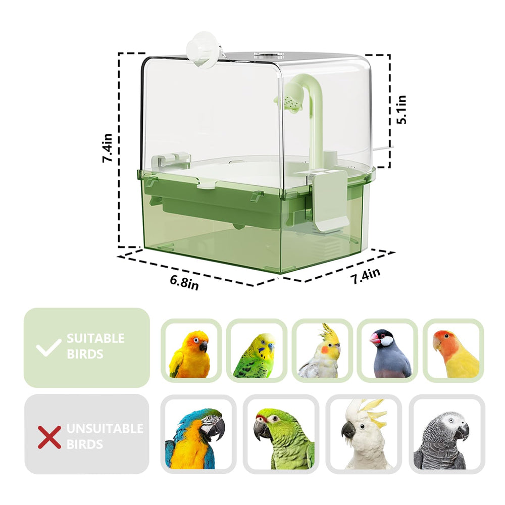 YOOSO WING four-layer filtration keeps water clean with replaceable filters