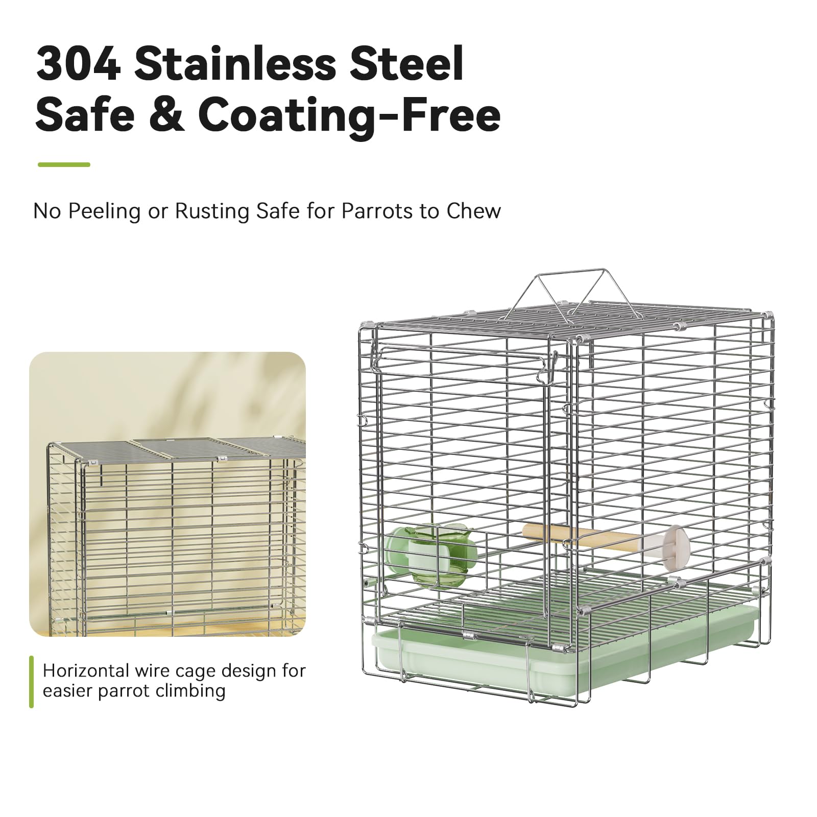 YOOSO WING canvas storage bag for cage enables easy packing