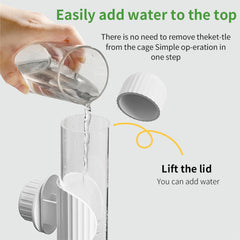 YOOSO WING leak-proof connection reduces spills during refills