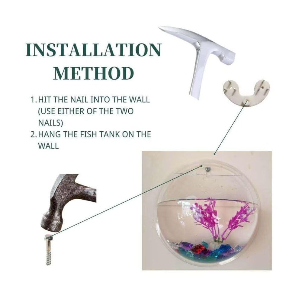 YOOYOO wall-mount hardware including nail and anchor for easy installation