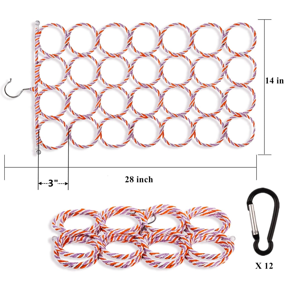 Yopay rat climbing rope ladder demonstrating sturdy design for exercise