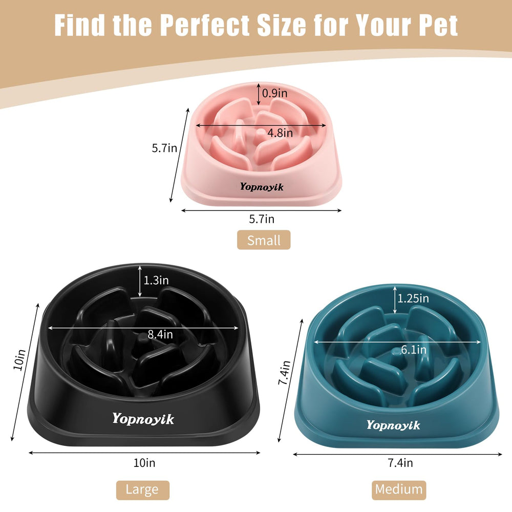 Yopnoyik slow meal maze design slows eating and engages dogs