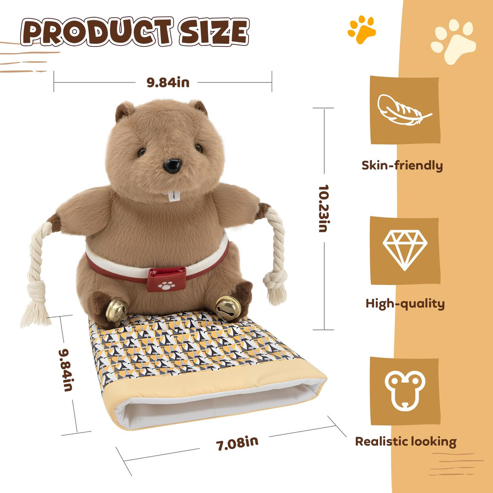 YoPoll Cat Puppet Wrestler padding detail showcases claw-resistant materials for long-lasting use.