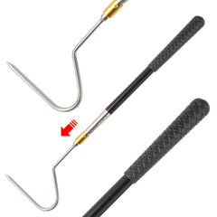 Yorikyas 64-inch snake catcher extended reach for safe remote handling.