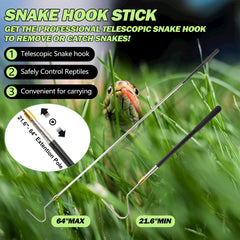 Yorikyas snake catcher soft rubber handle for comfortable grip during use.
