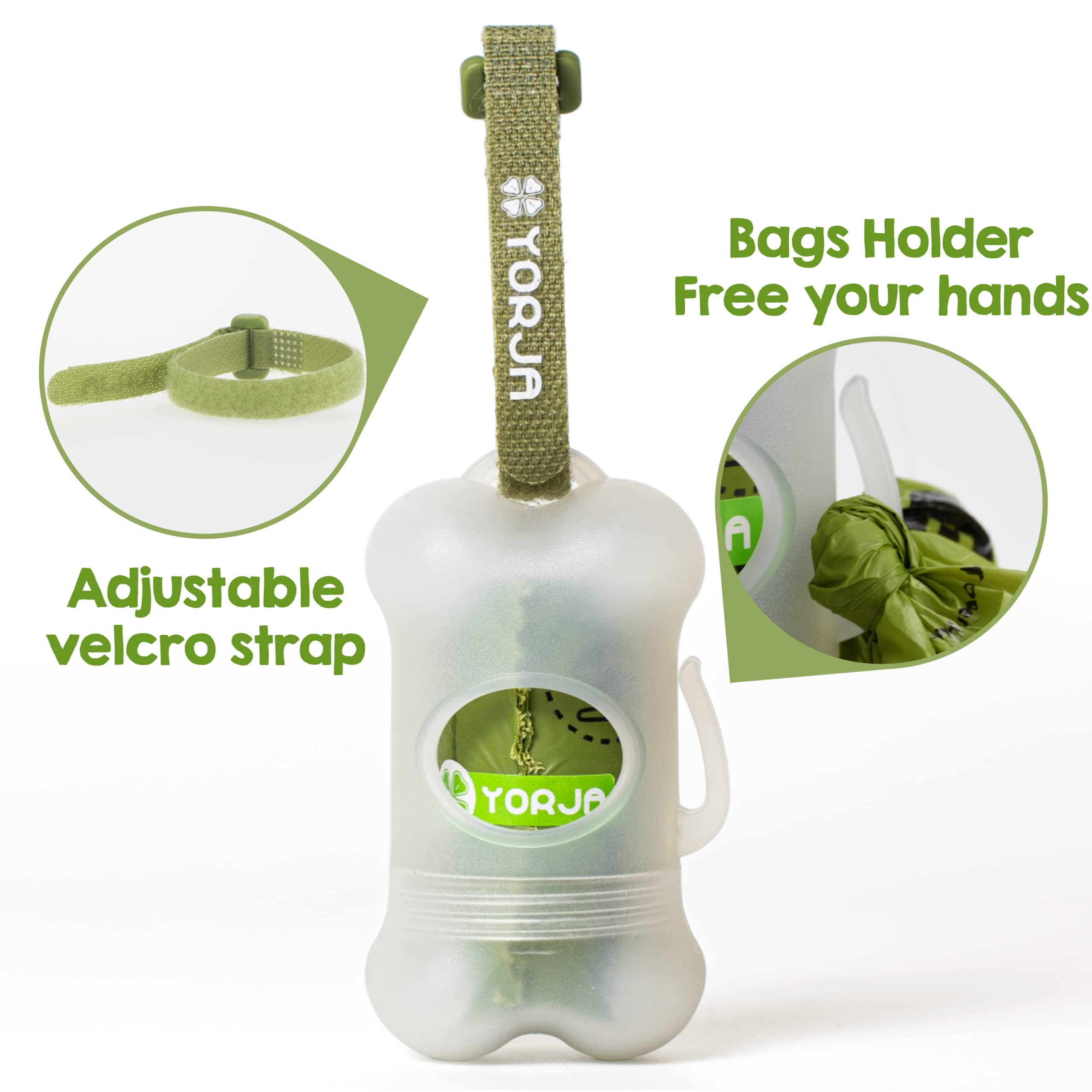 YORJA 510-bag pack demonstrating ample supply for weeks