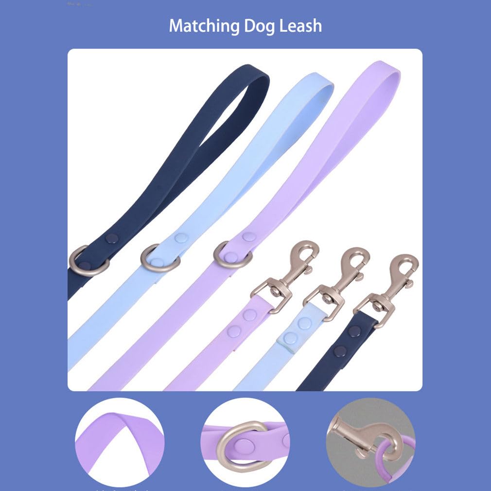 YOUALSO color options image highlights durable six-color silicone collar for everyday wear.