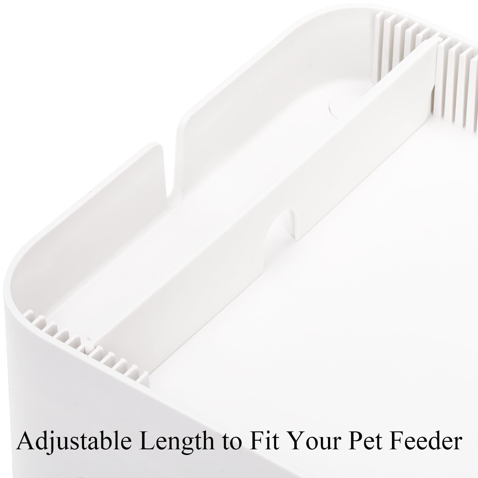Youeon raised pet feeder stand non-slip pads protect floors during meals
