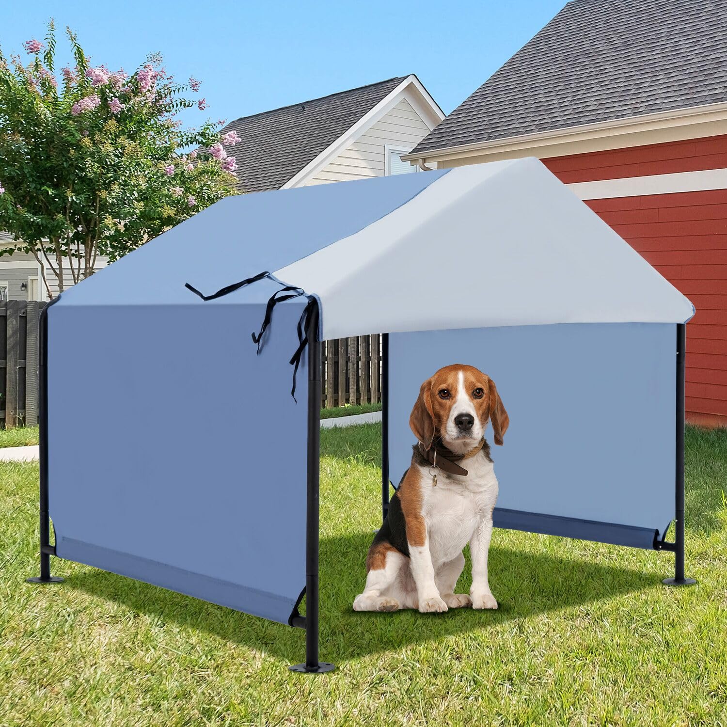 YOUGYM XLarge removable doors enable versatile, windproof setups