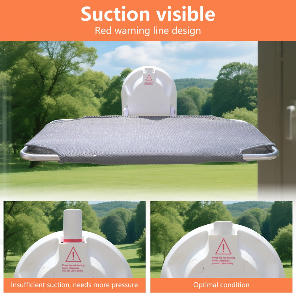 Youmtool foldable window cat bed showing space-saving design for small rooms
