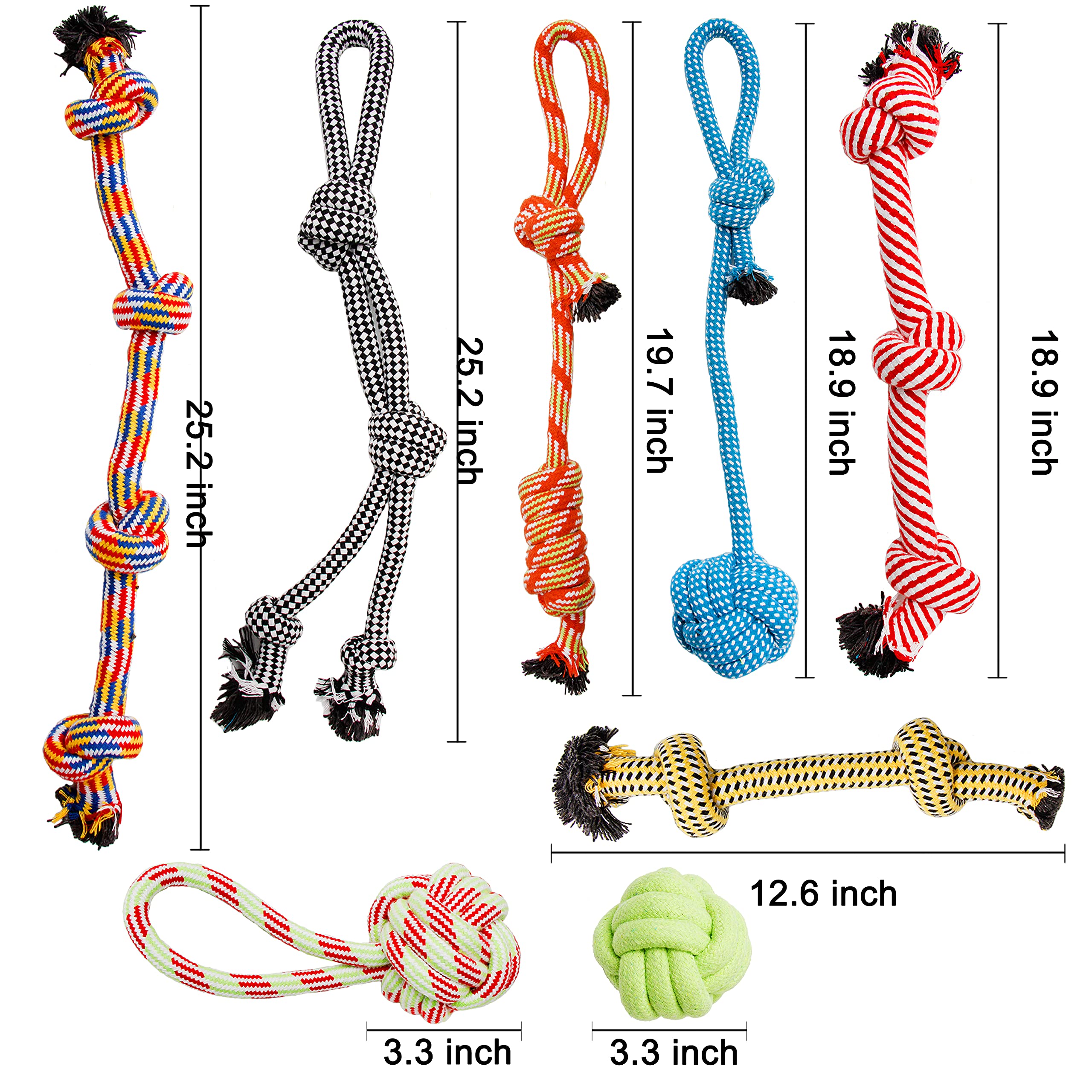 Youngever rope toy illustrating dental health benefits during chewing