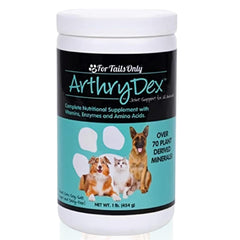 Youngevity Arthrydex 1lb canister label for joint-support pet care