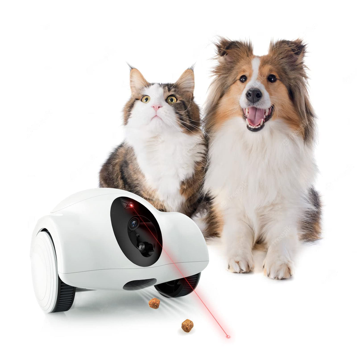 Youpet pet camera setup app view for quick remote monitoring and fast setup.