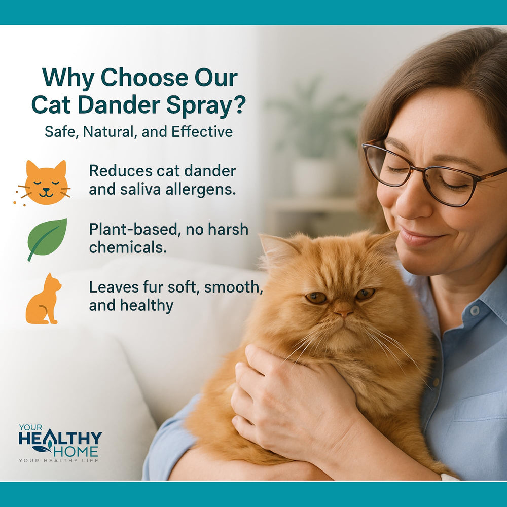 YourHealthyHome user applying remover on human skin for allergy-aware home care