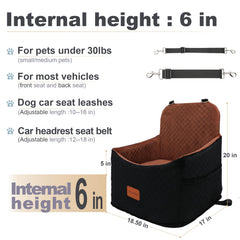 Youvee booster seat installed on rear or front with 3-point belt