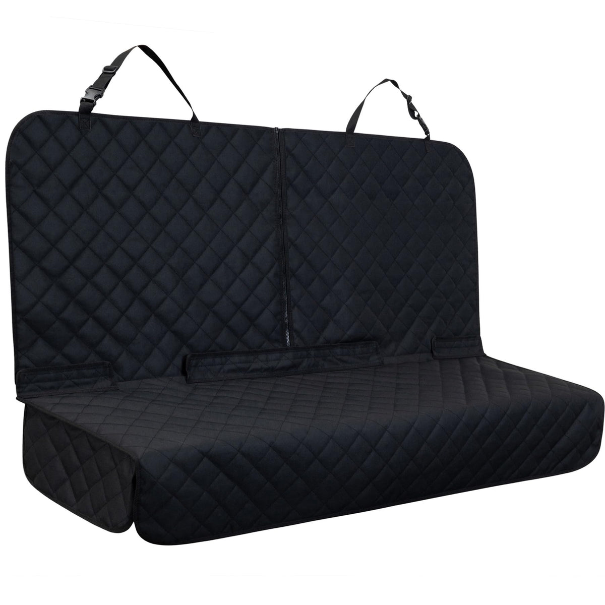 YOVEEKLE back seat cover for dogs waterproof keeps upholstery clean and protected