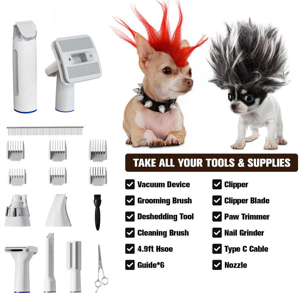 Yowmoft low noise operation keeps pets calm during grooming
