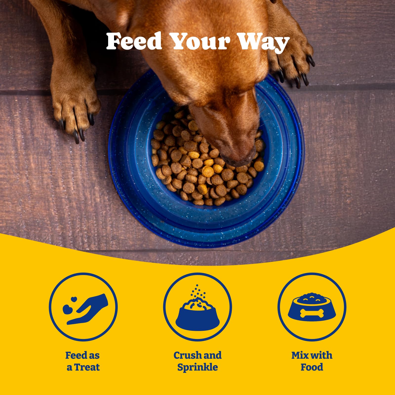 YoYoBay collagen dogs natural-ingredients-label closeup emphasizes safe formula