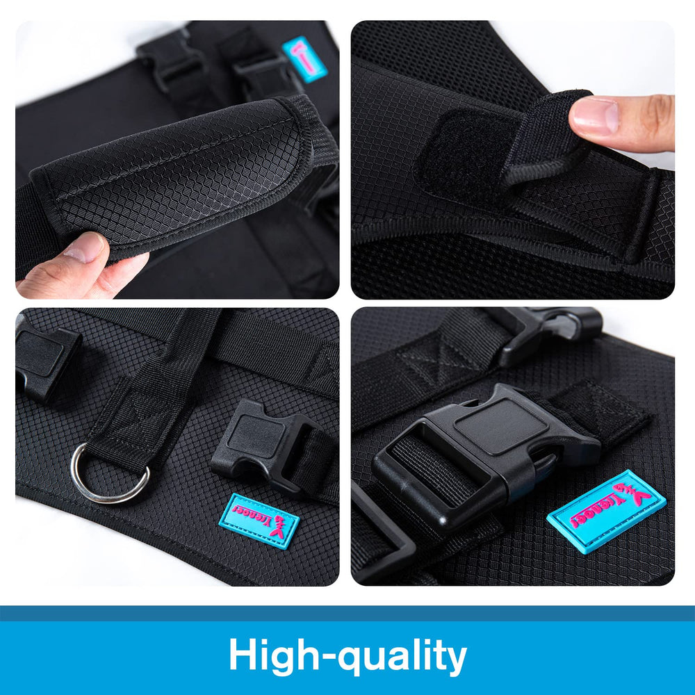 Yrenoer dog lift harness elder dog design improves mobility.