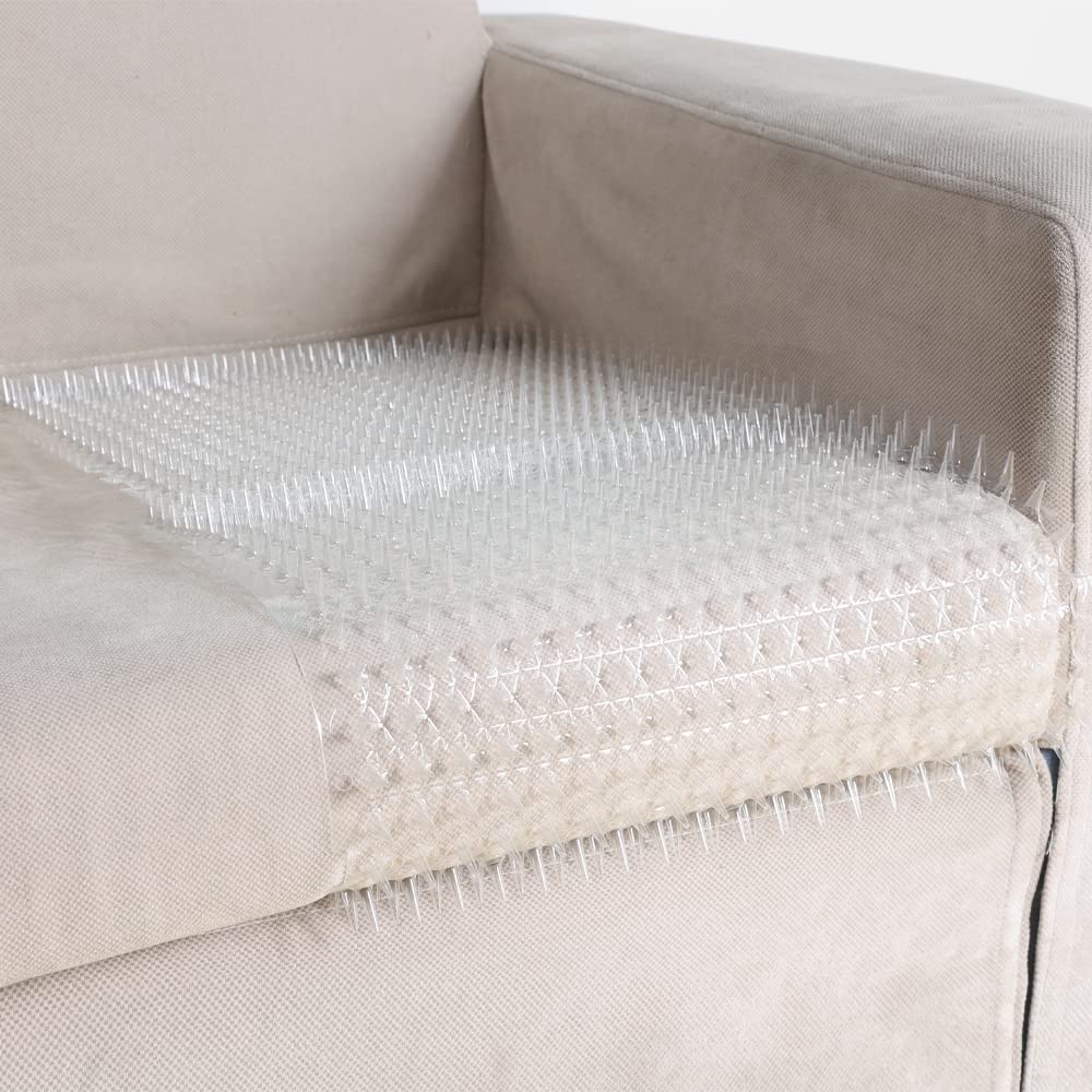 Ysglory spike mat for garden beds keeps critters out quietly.