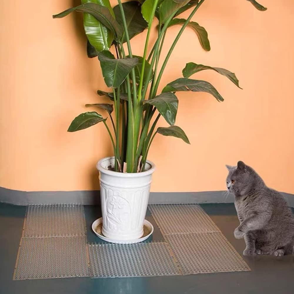 Ysglory cat spike mat wraps around trees to deter climbing.