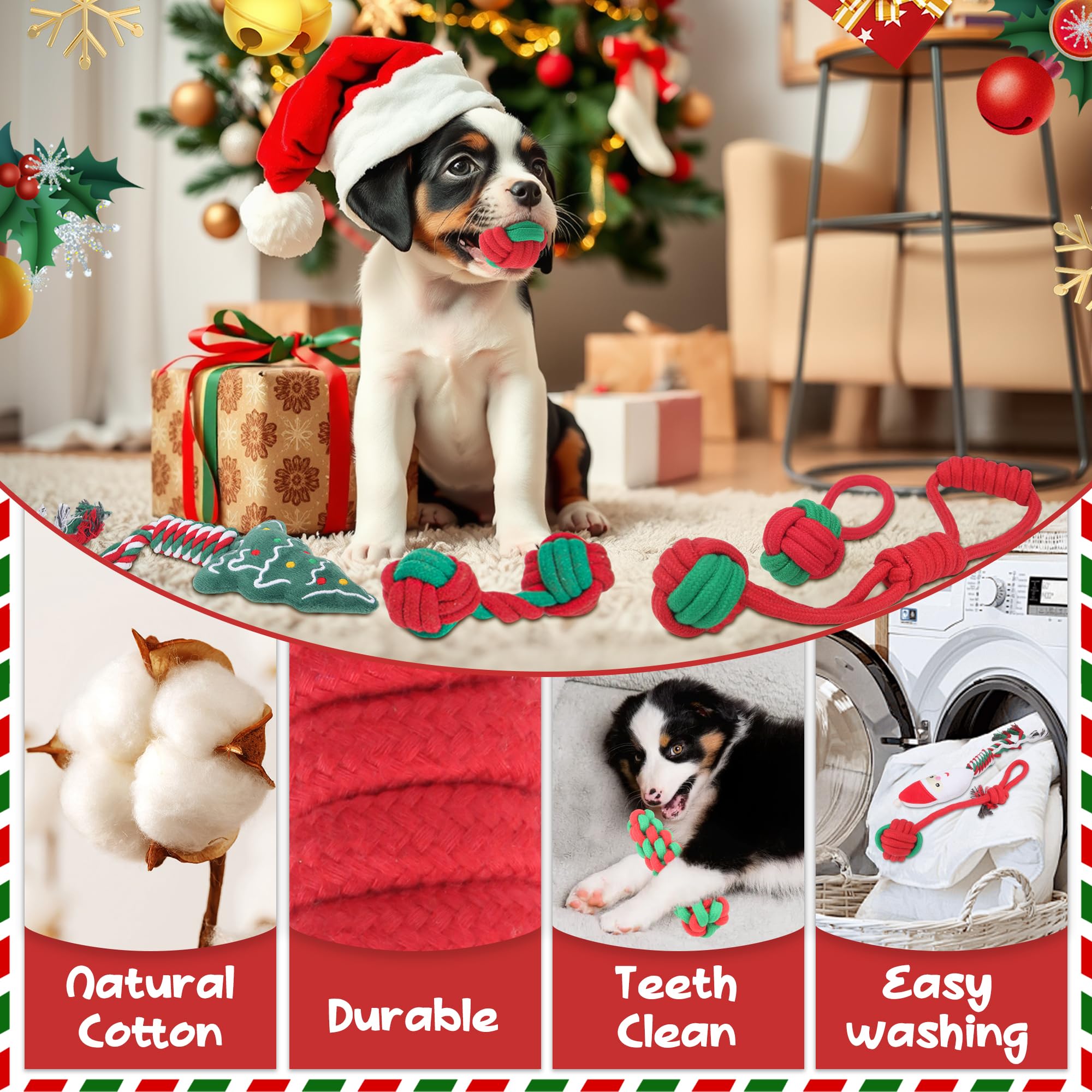 Yteseery bonding-fetch rope toy helps you connect during holiday play