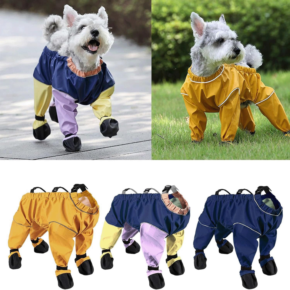 Yucca Dog Paw Boots adjustable straps ensure secure fit for all four legs.