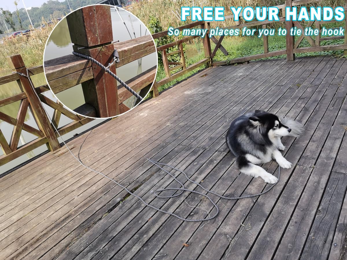 YUCFOREN 60 ft reach lets dogs explore while you watch.
