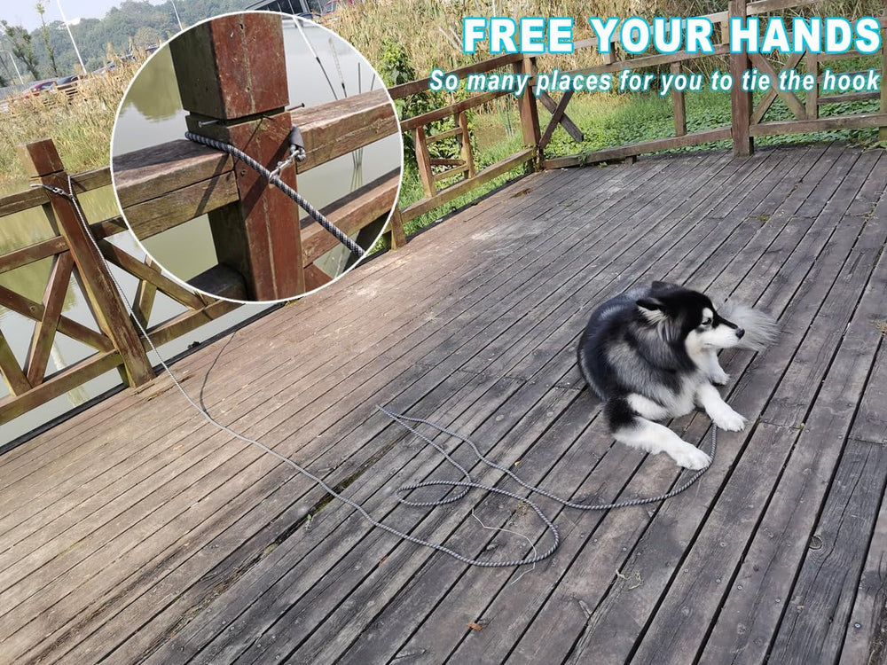 YUCFOREN 60 ft reach lets dogs explore while you watch.