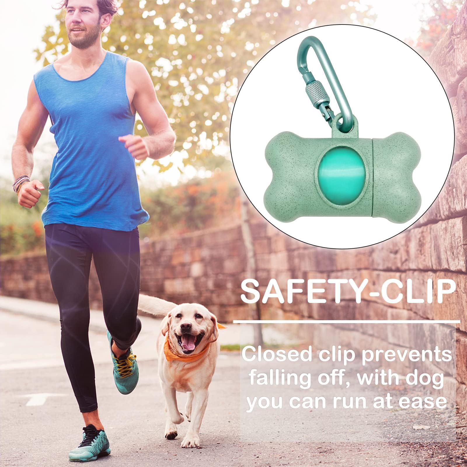 YUCHIYA 13-roll scented bags provide ample supply for long outings
