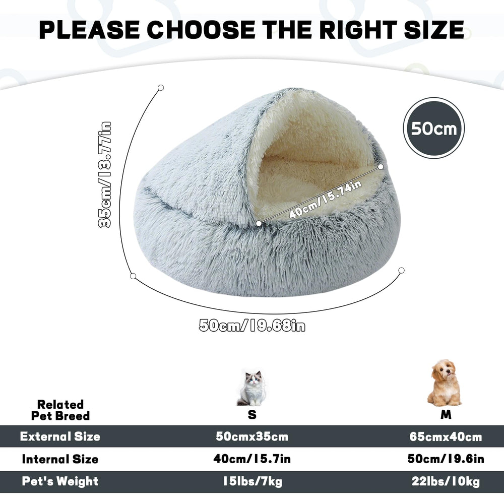 YUDANSI calming cat bed washable fabric demonstrates machine washing and quick maintenance.