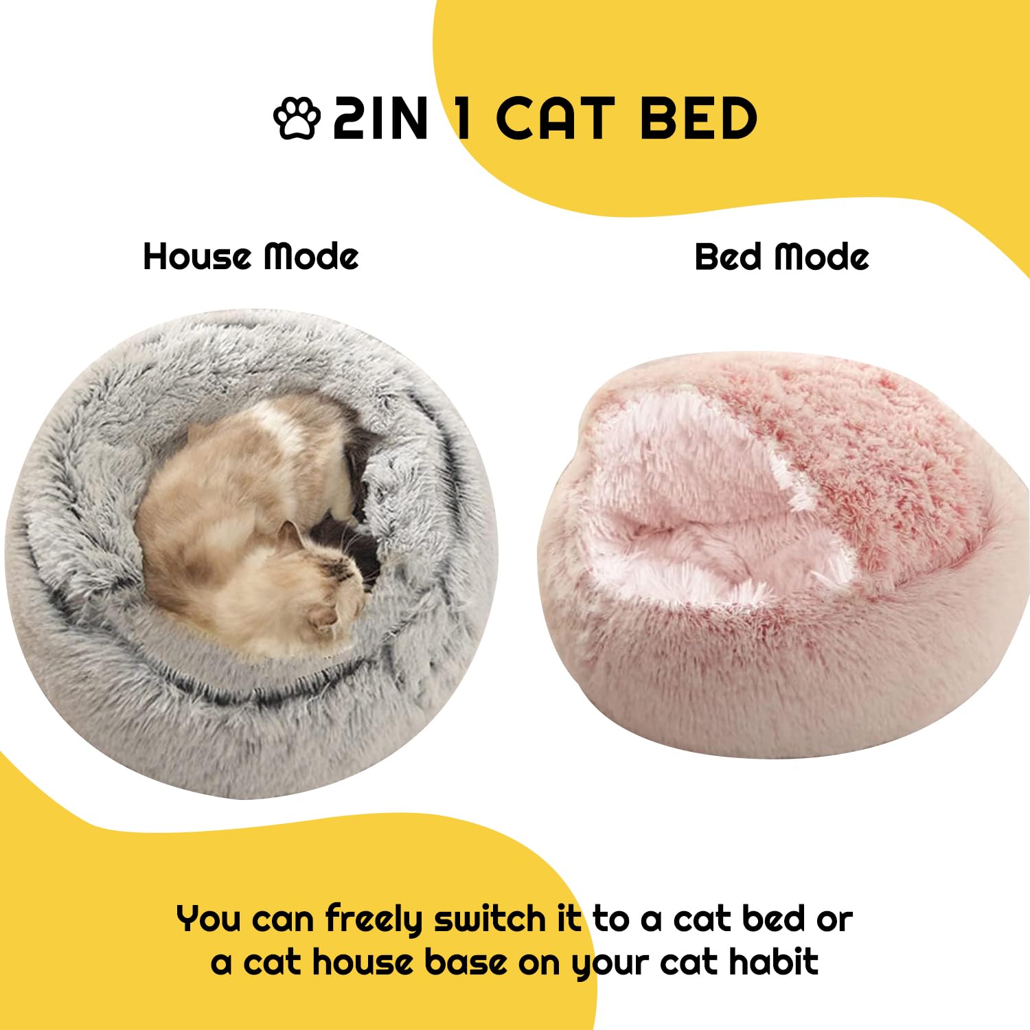 YUDANSI catnip tip suggests inviting cats to explore the bed.