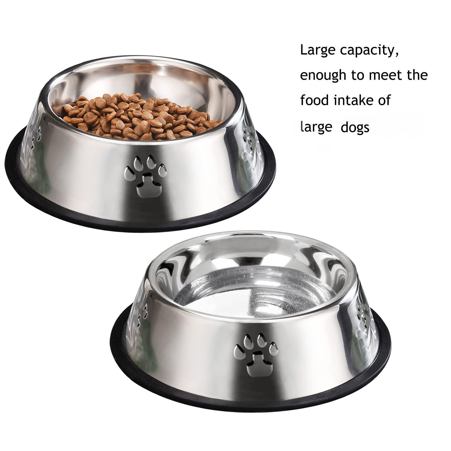 YUDANSI large-dog feeder dish suited for 60–100 lb pets