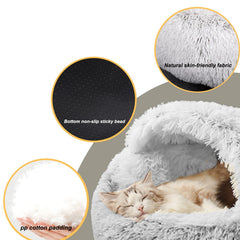 YUDANSI raised bolster supports head and neck for comfortable resting.