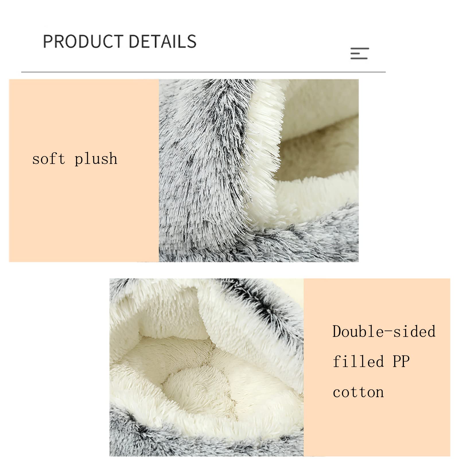 YUDANSI washable cover for easy cleaning and ongoing fluff maintenance.