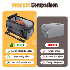 YUDODO booster seat is easy to install and stays stable.