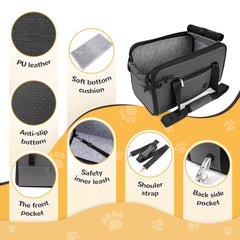 YUDODO mesh cover with zipper helps prevent distractions during rides.