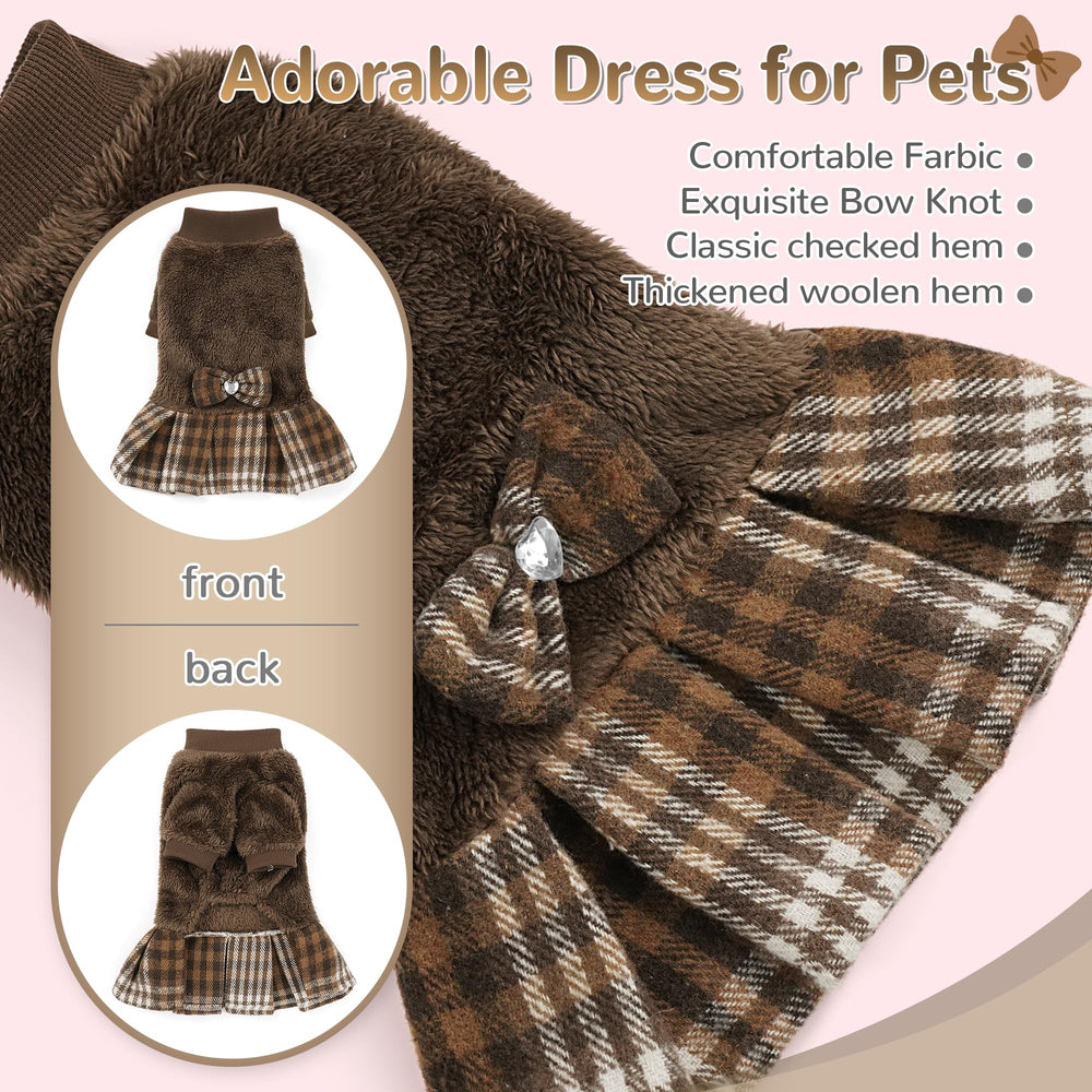 YUDODO dog clothes winter warmth closeup shows soft fleece texture