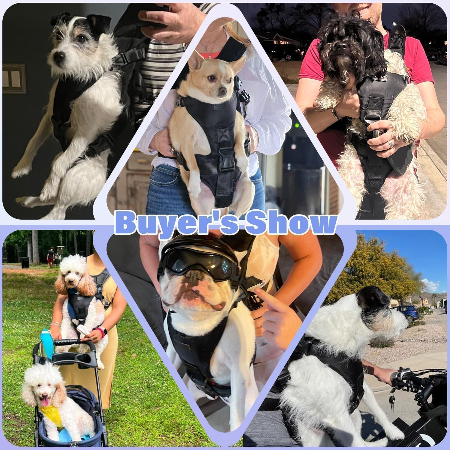 YUDODO adjustable-fit view demonstrating customization for pets and owners