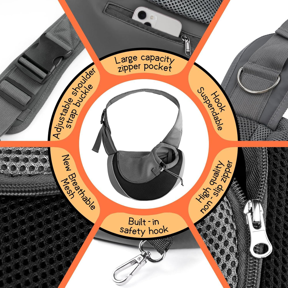 YUDODO adjustable strap carrier fits wearers of all heights for easy carry