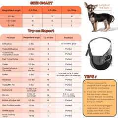 YUDODO Pet Sling Carrier black breathable mesh detail for year-round comfort.