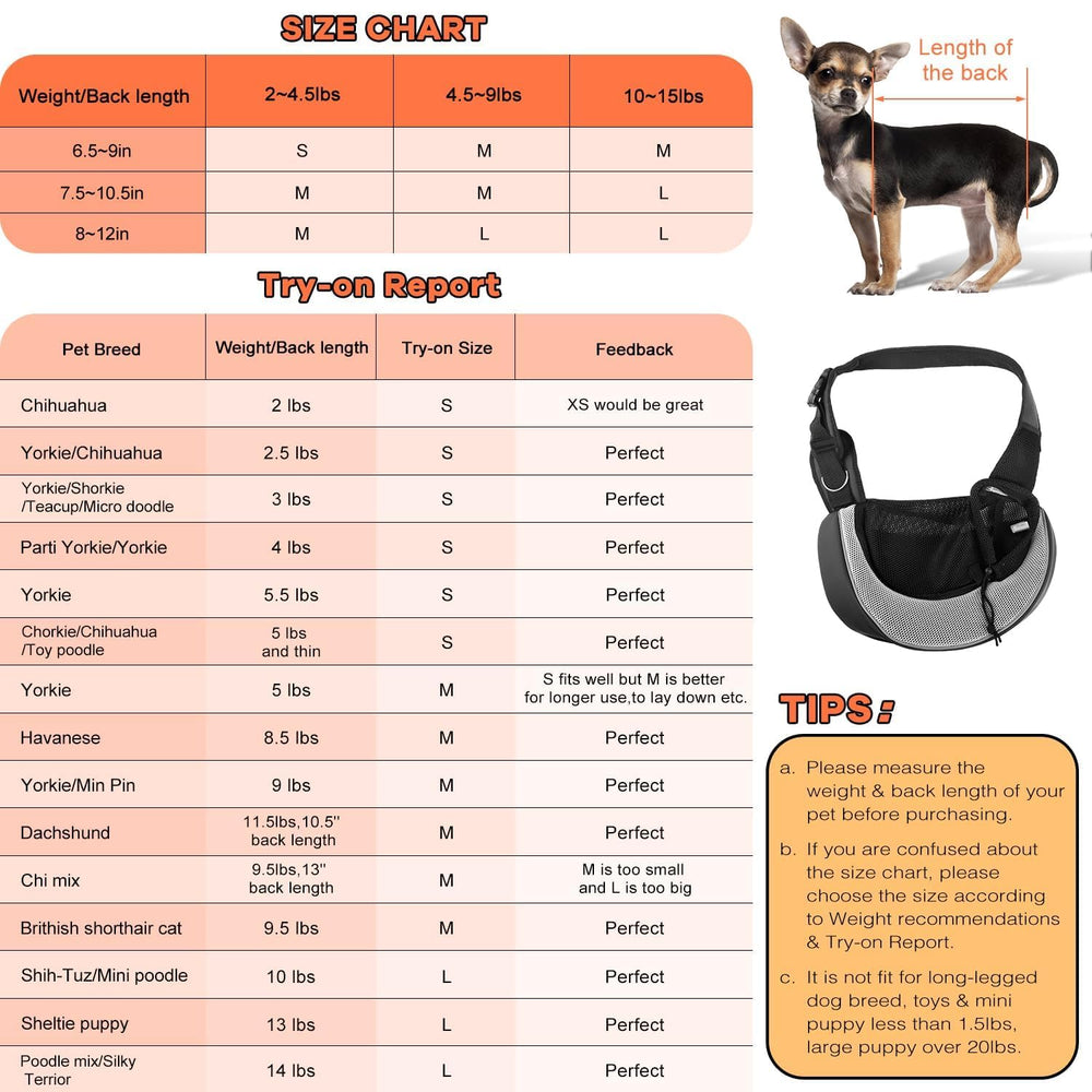 YUDODO pet sling carrier gray breathable mesh highlights year-round comfort and airflow.