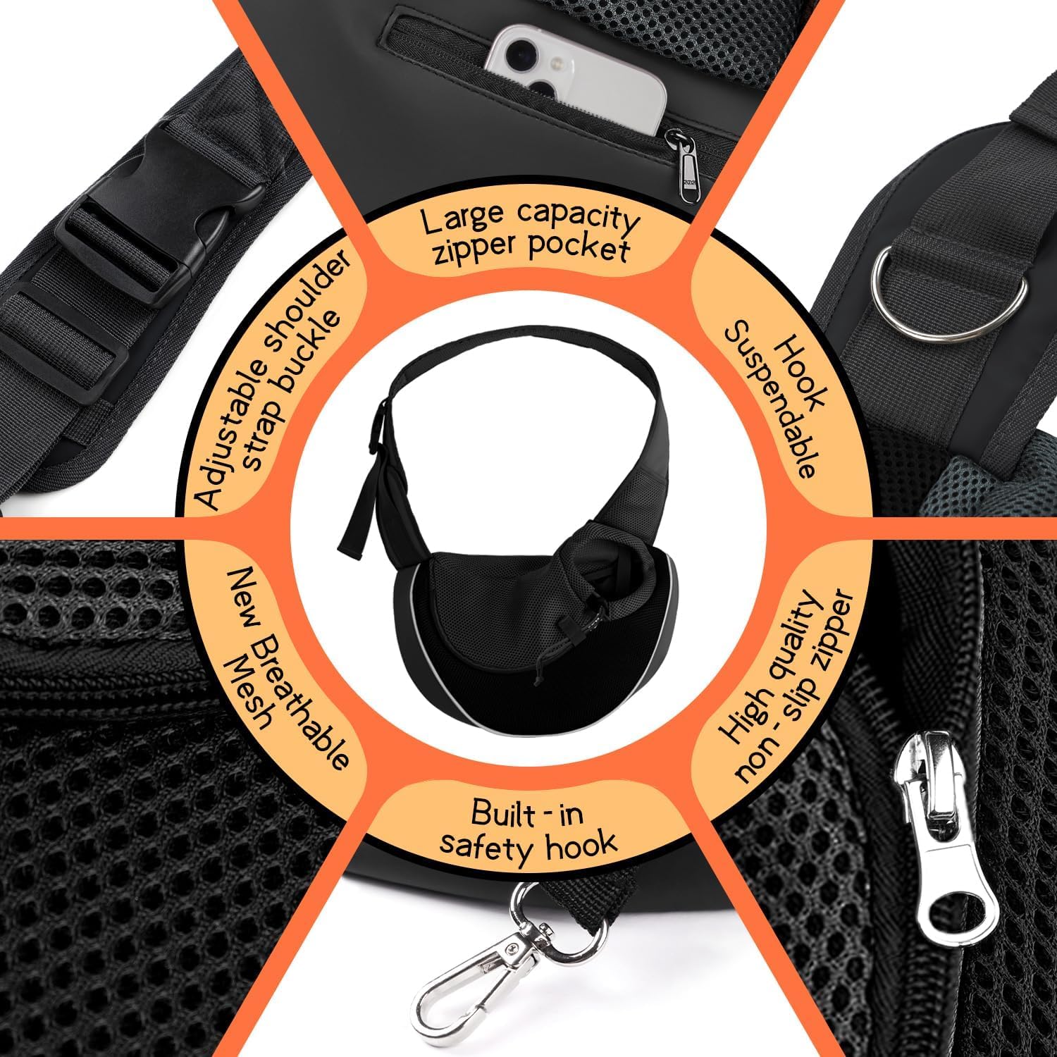 YUDODO reflective strip enhances nighttime visibility for safer walks